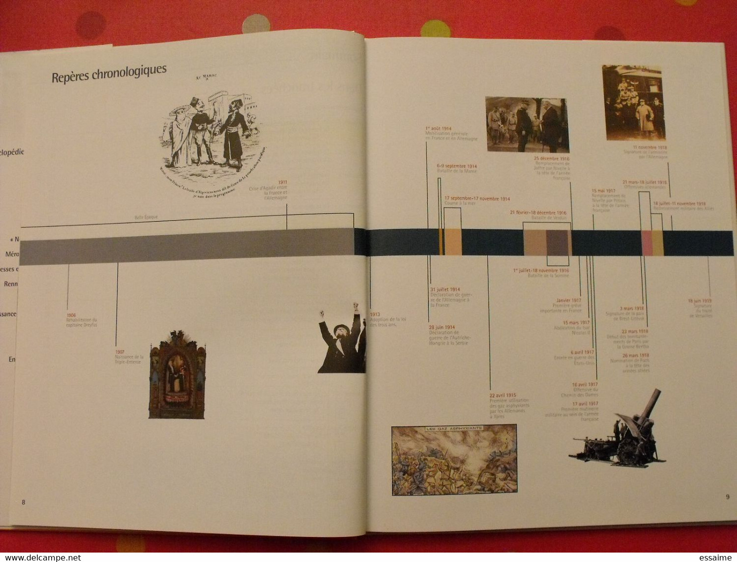 encyclopédie de l'histoire de France 7. Dans les tranchées. 1914-1918. très illustré. 2005