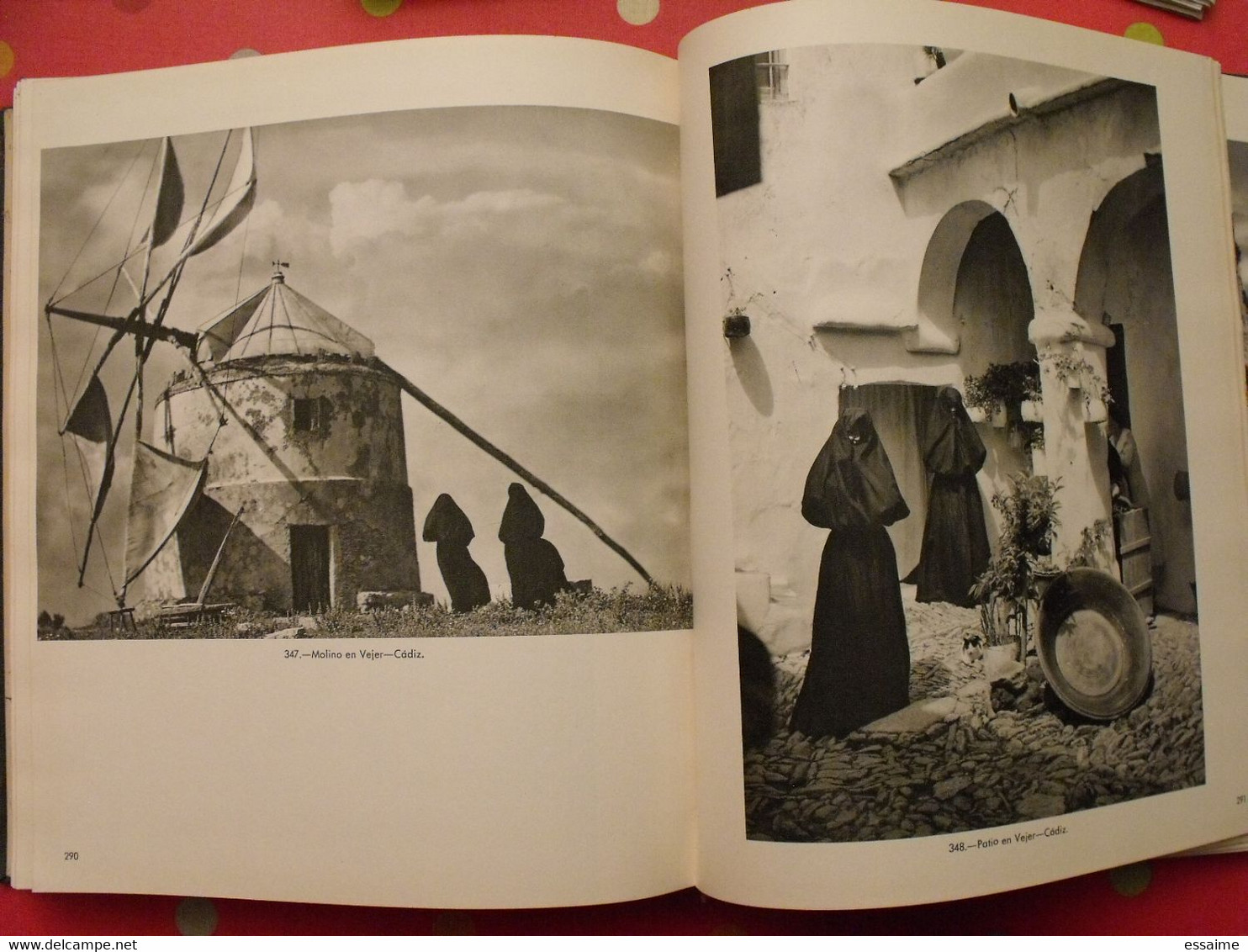 Espana, Pueblos Y Paisajes. José Ortiz Achague, Azorin. 1962. Bien Illustré - Geografia E Viaggi