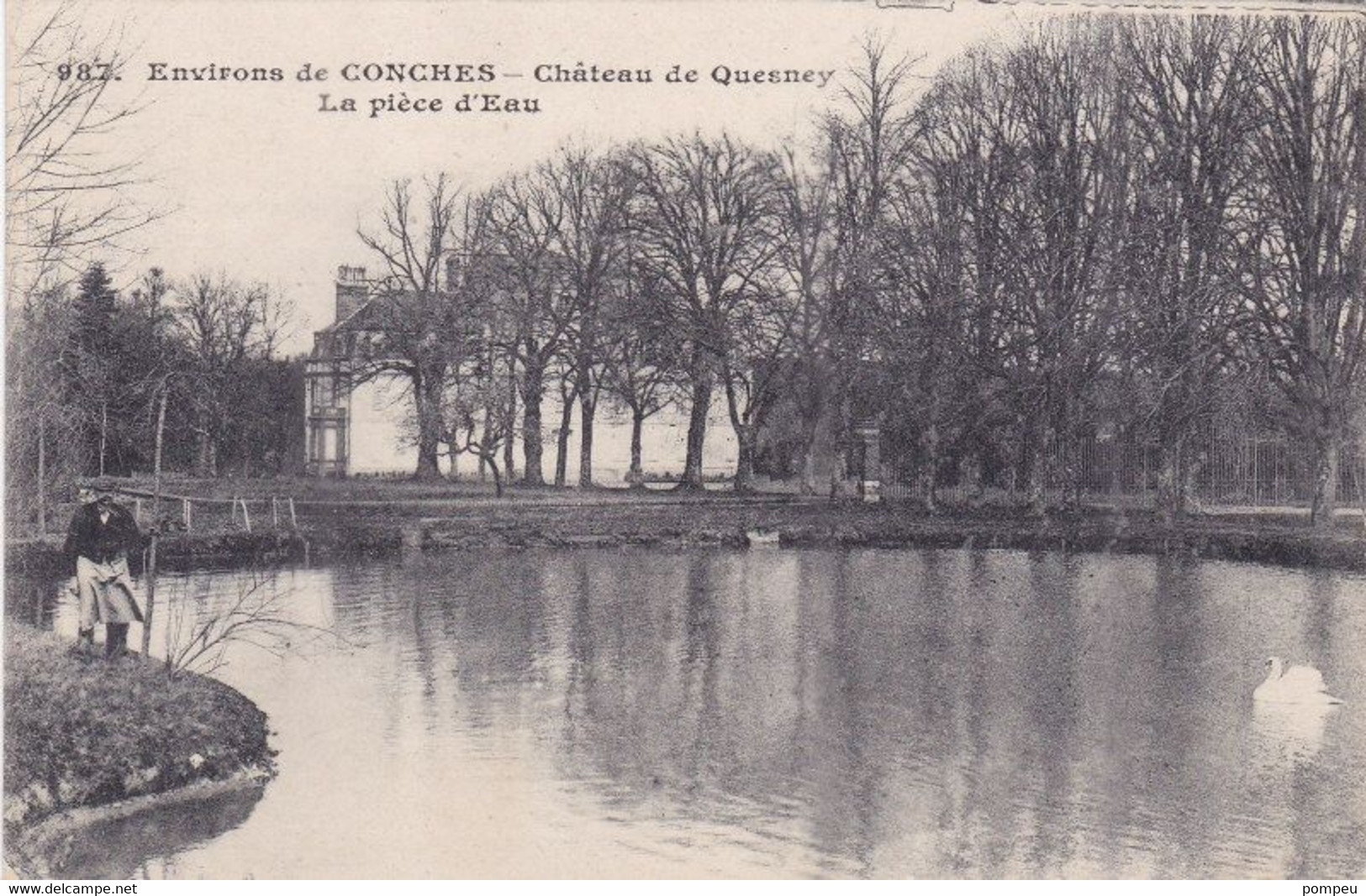 QO - Lote 5 Cartes - Château de France:  Fontenay / Guénégauds / Paumulle / Quesney / des Seigneurs