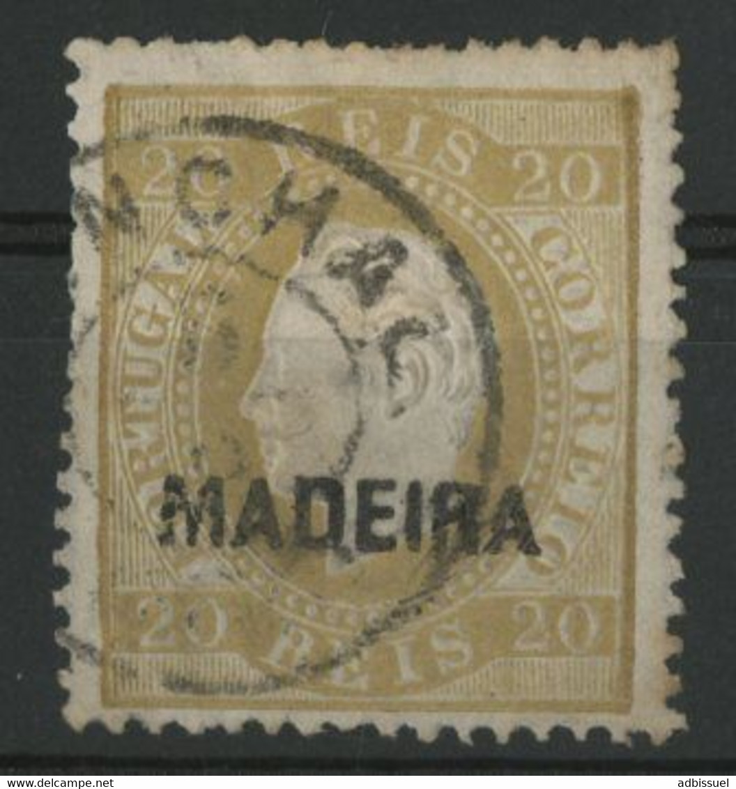 MADERE / MADEIRA N° 8 Cote 130 € Obl. "FUNCHAL" (voir Description). - Madère