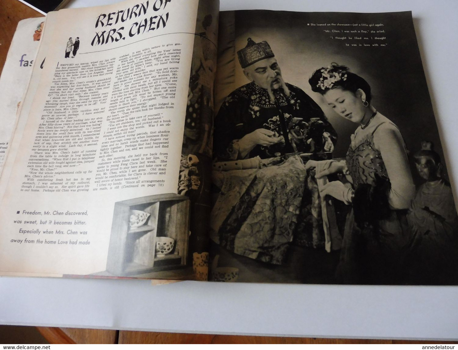 1947 TRUE STORY:Return Of Mrs.CHEN; My Husban's Wife;Hollywood Nurse;Love On A Quater;The Girl They Laughet At;and So On - Otros & Sin Clasificación