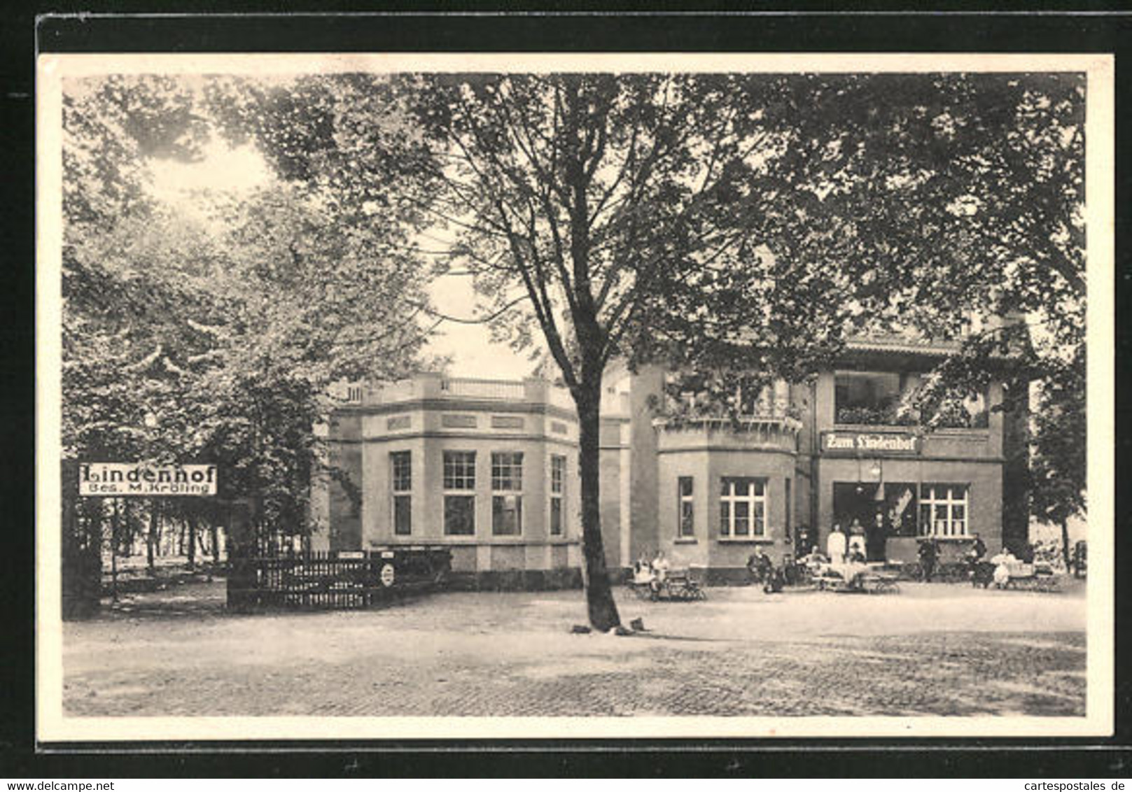 AK Berlin-Heiligensee, Restaurant Lindenhof Von M. Kröling - Reinickendorf