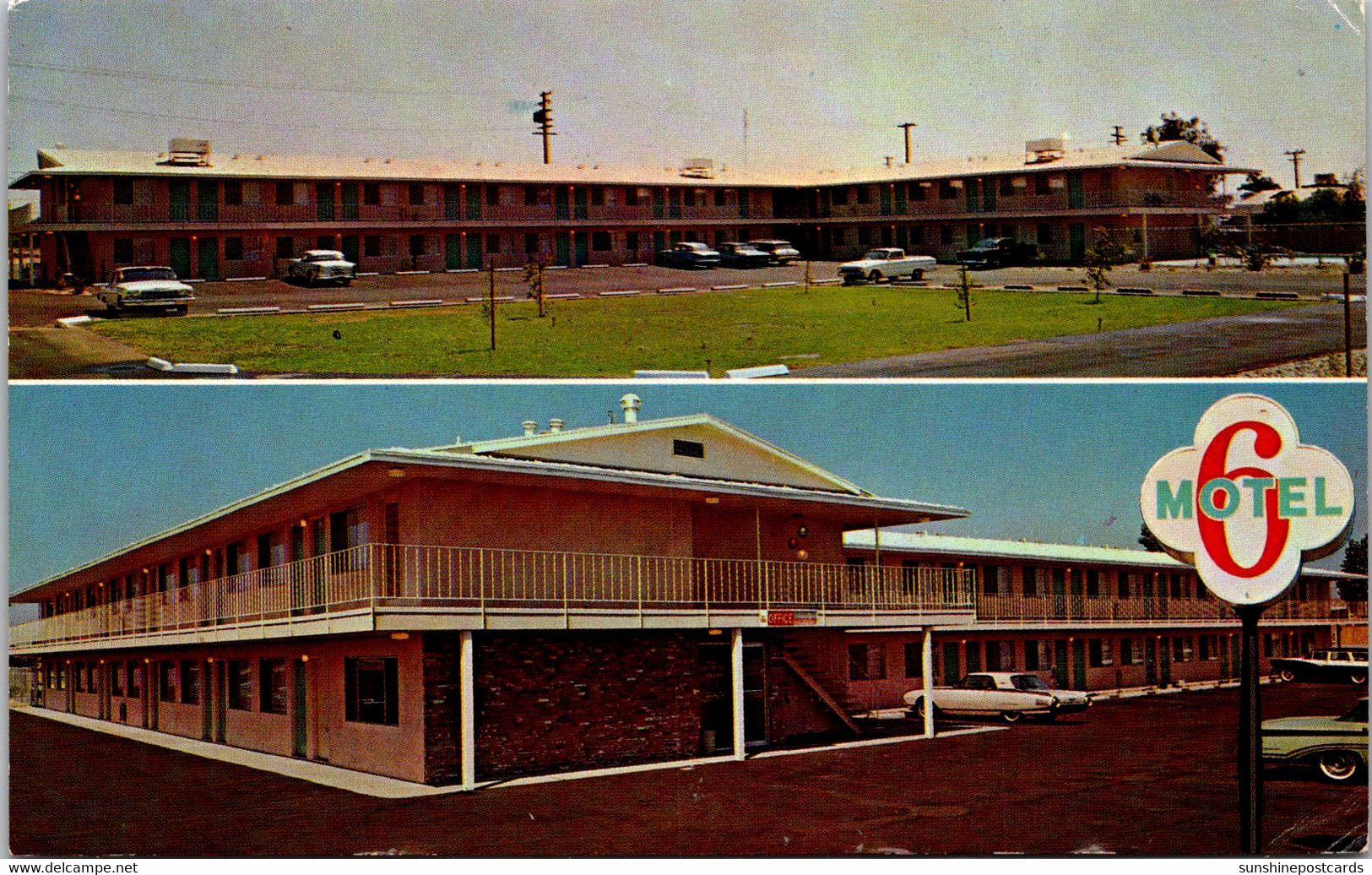 Motel 6 Fresno California 1965 - Fresno