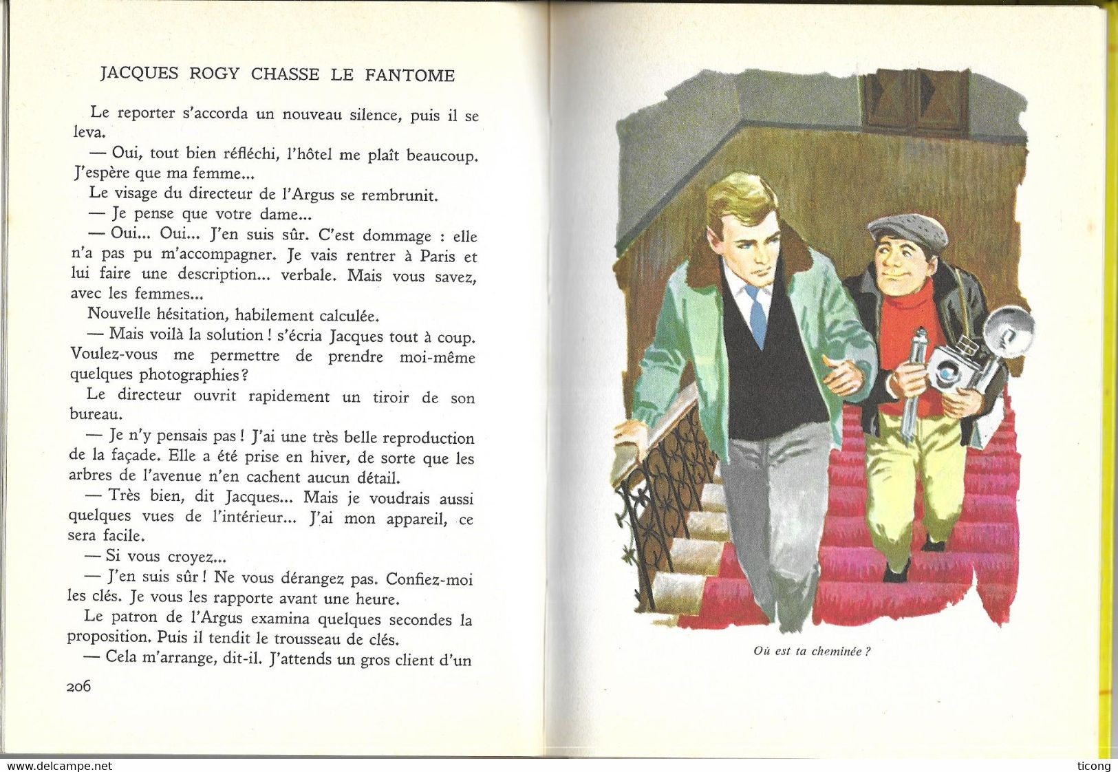 JACQUES ROGY CHASSE LE FANTOME DE PIERRE LAMBLIN, ILLUSTRATION DE VANNI TEALDI, 1ERE EDITION SPIRALE 1964 - Collection Spirale