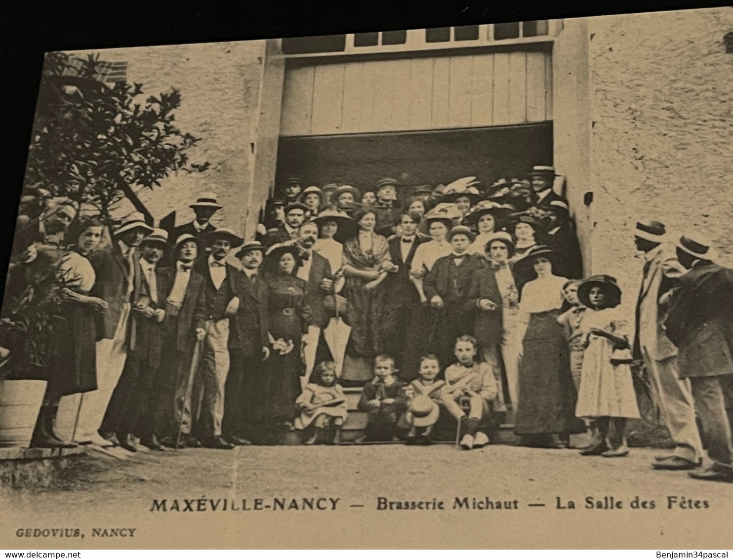 Cpa  Meurthe Et Moselle, Maxéville Le Nancy , Brasserie Michaut, La Salle Des Fêtes,édition Cecodi D’après 1900 Qualité - Maxeville