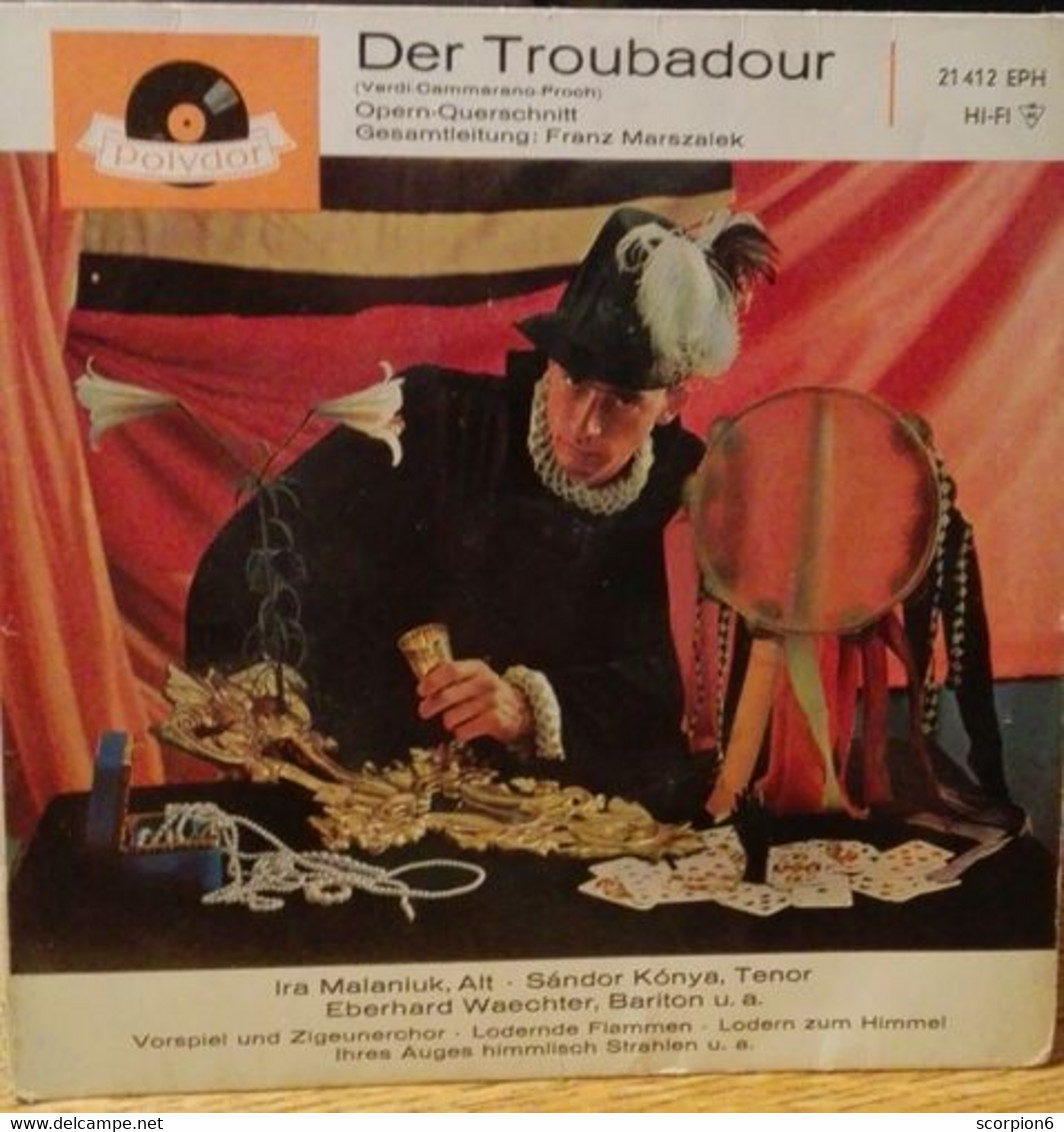 7" Single - Der Troubadour - Opern - Querschnitt - Clásica