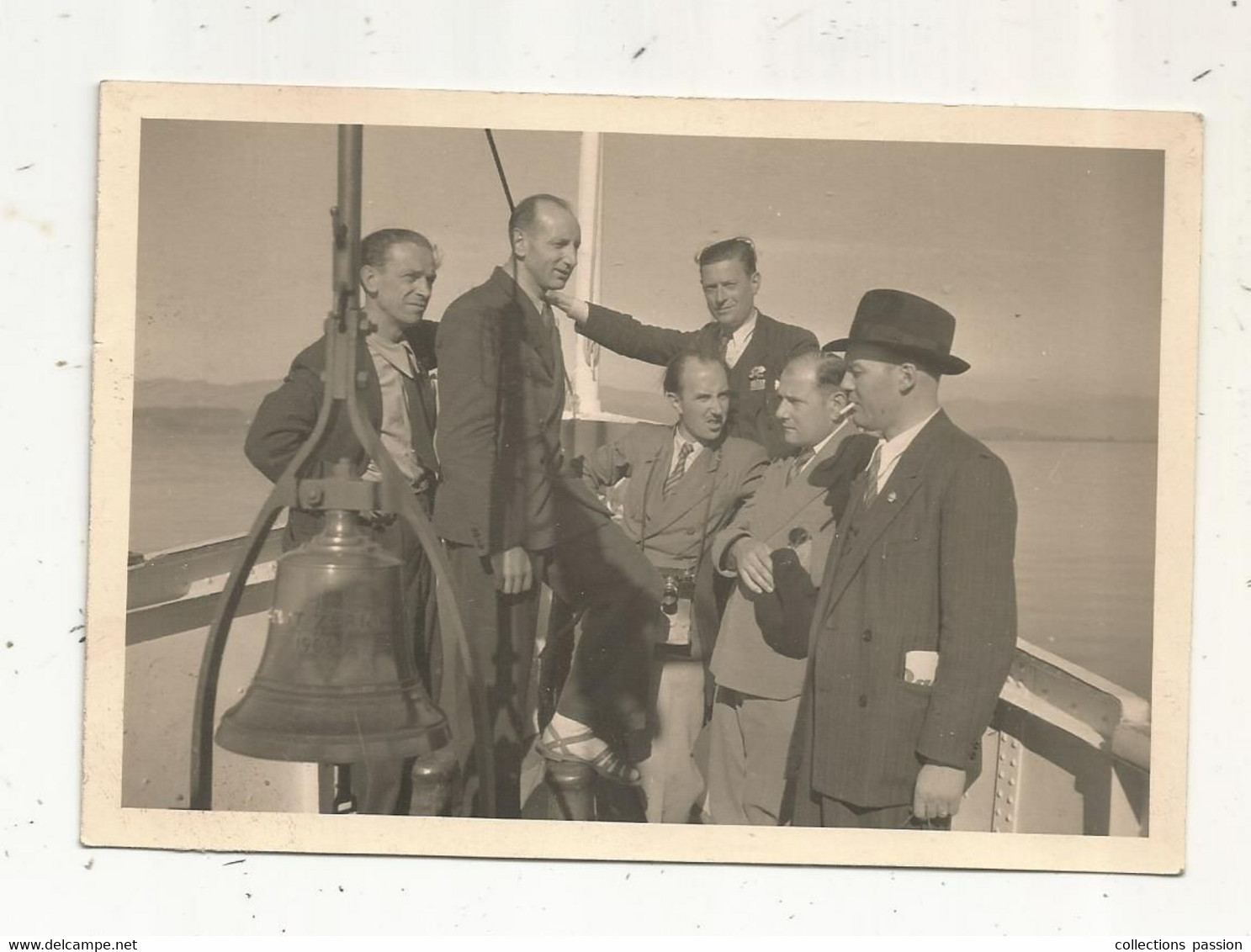 Photographie , Bateau , 130 X 90 Mm , Cloche - Bateaux