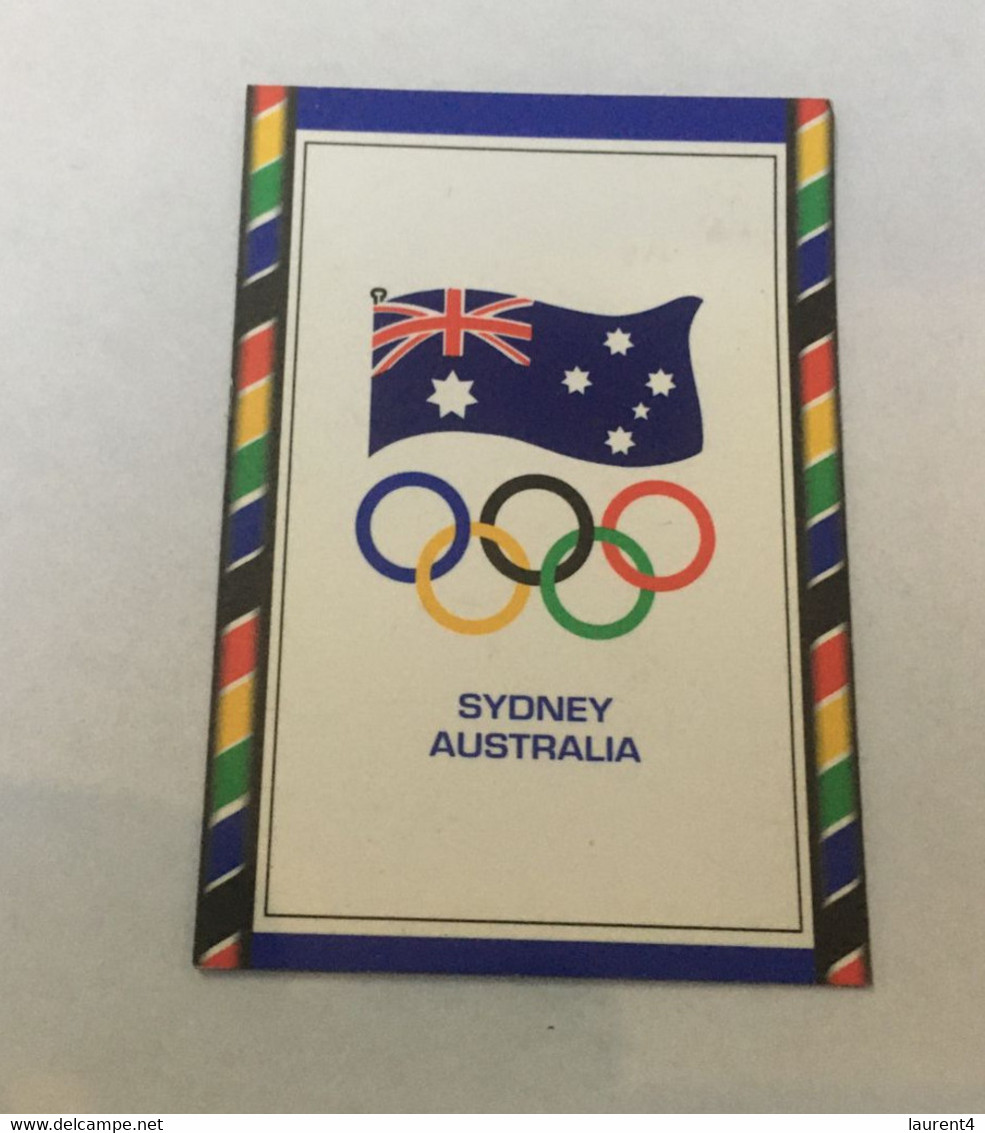 (ZZ 33)  Australia  - Magnet - Sydney Australia (2000 Olympic Games)  (10 G - 8,5 X 6 Cm) - Deportes