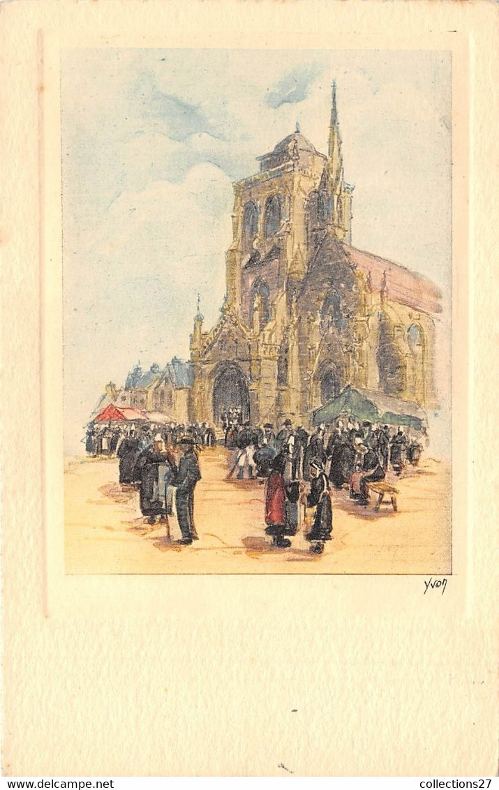 29-LOCRONAN- L'EGLISE - PAR YVON - Locronan