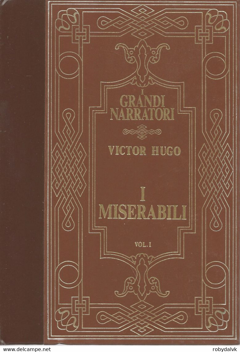 LB135 - VICTOR HUGO : I MISERABILI (4 Volumi) - Grands Auteurs