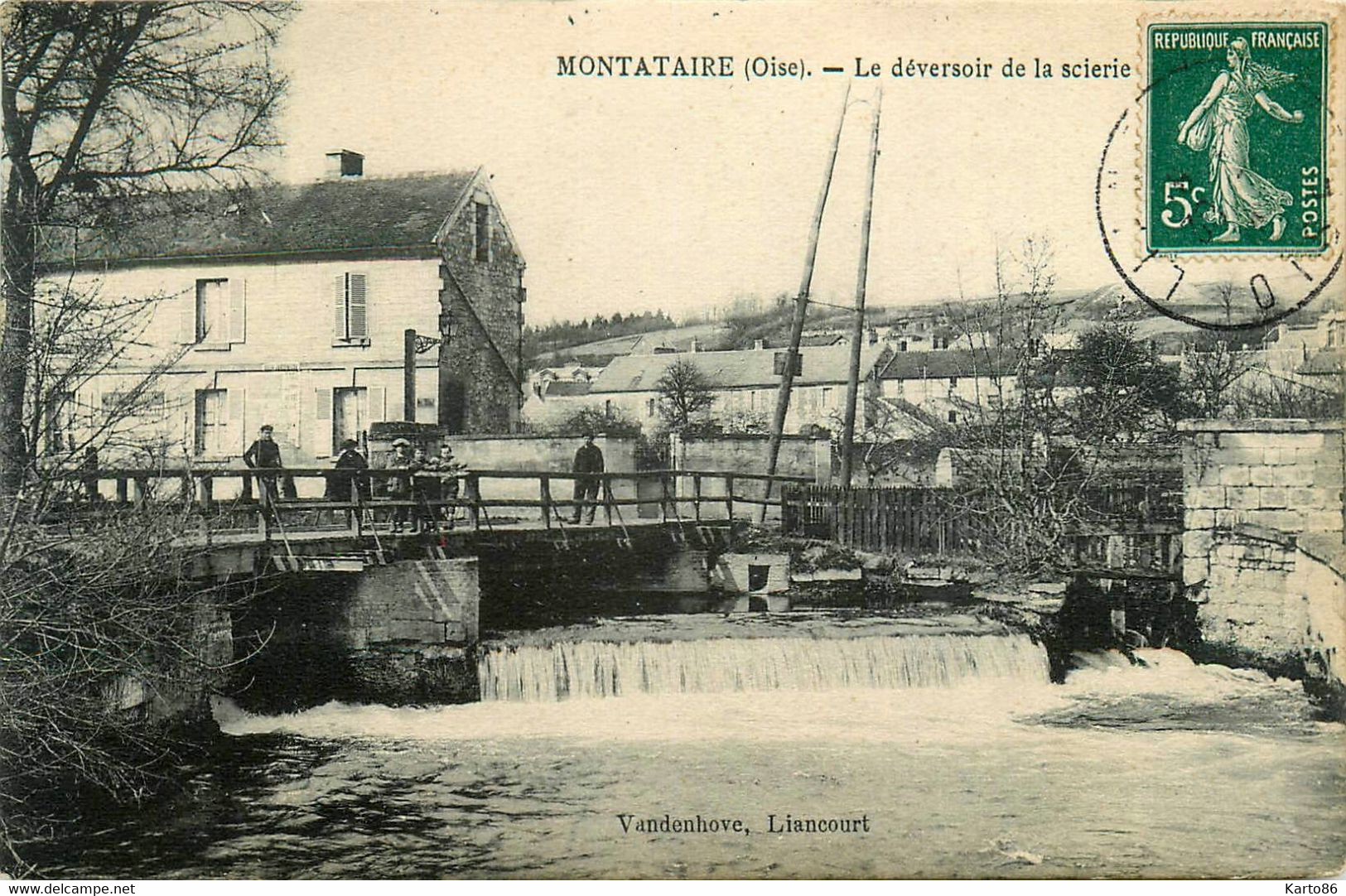 Montataire * Le Déversoir De La Scierie * Pont Passerelle - Montataire