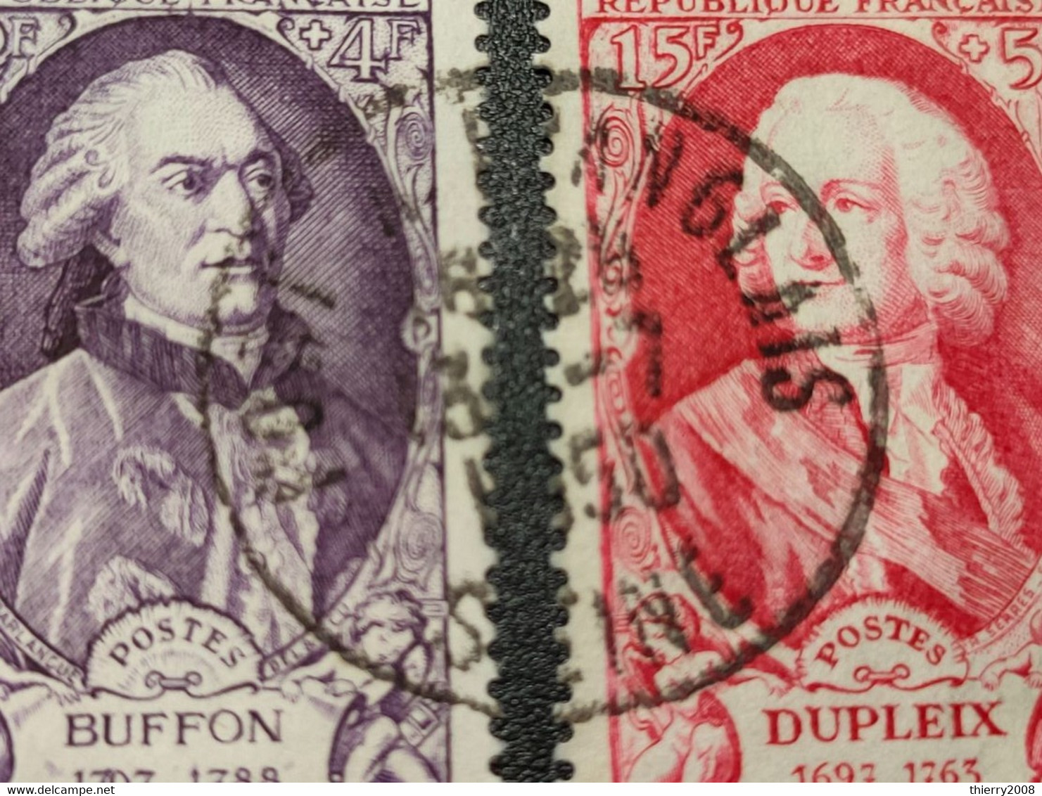 N° 853 à 858  Avec Oblitération Cachet à Date De 1950  TTB - Used Stamps