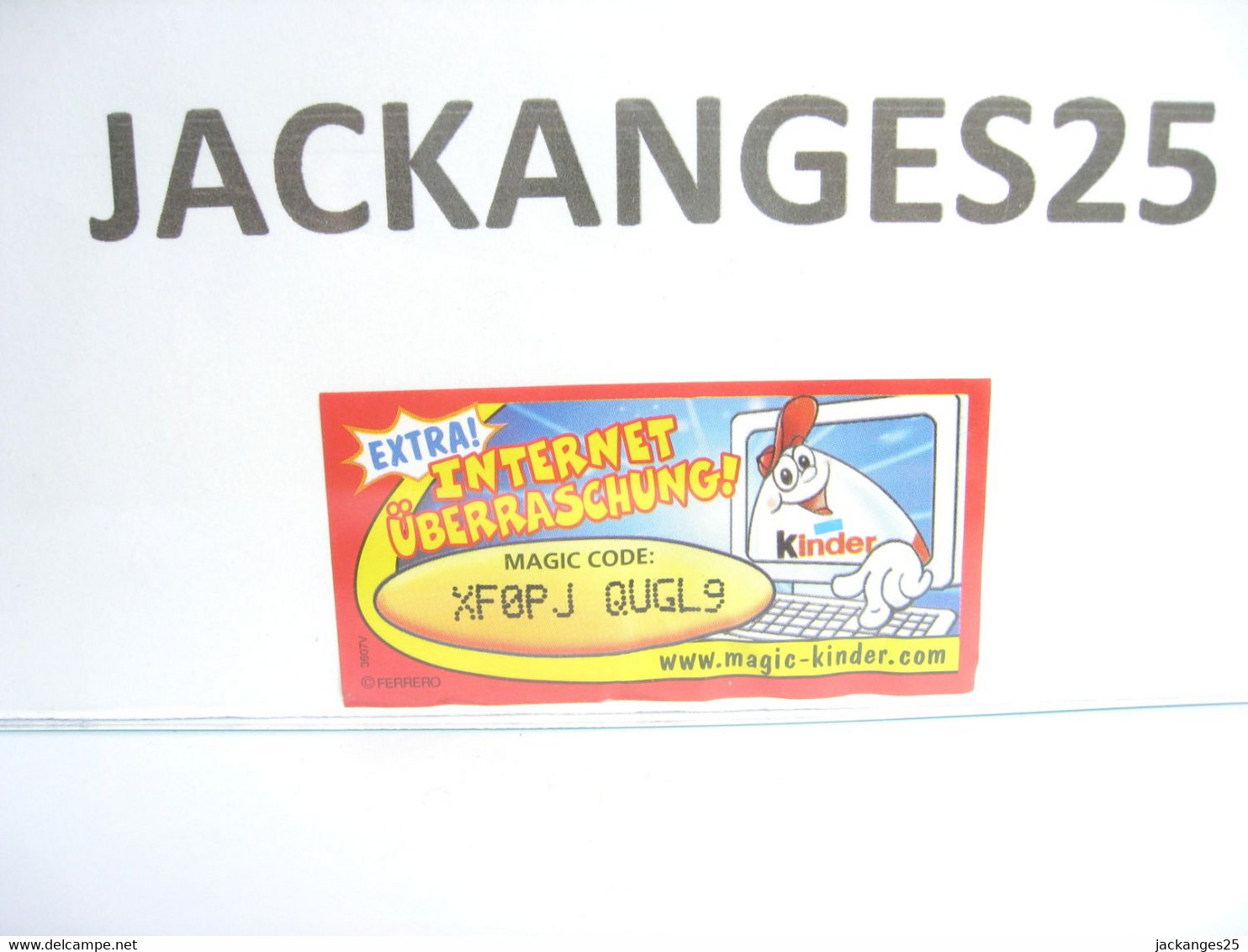 KINDER WESTEUROPA MPG C 309 INCREDIBLES INDESTRUCTIBLES 2005 + BPZ WESTEUROPA  + MAGIC CODE - Families