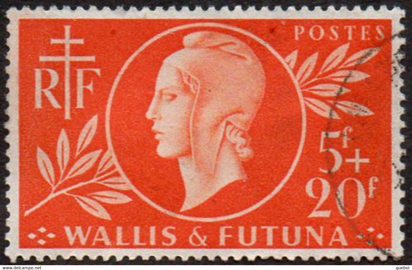 Détail De La Série Entraide Française Obl. Wallis Et Futuna N° 147 - Marianne De Dulac - 1944 Entraide Française