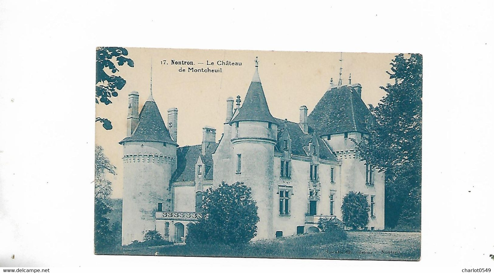 Le Chateau De Montcheuil - Nontron