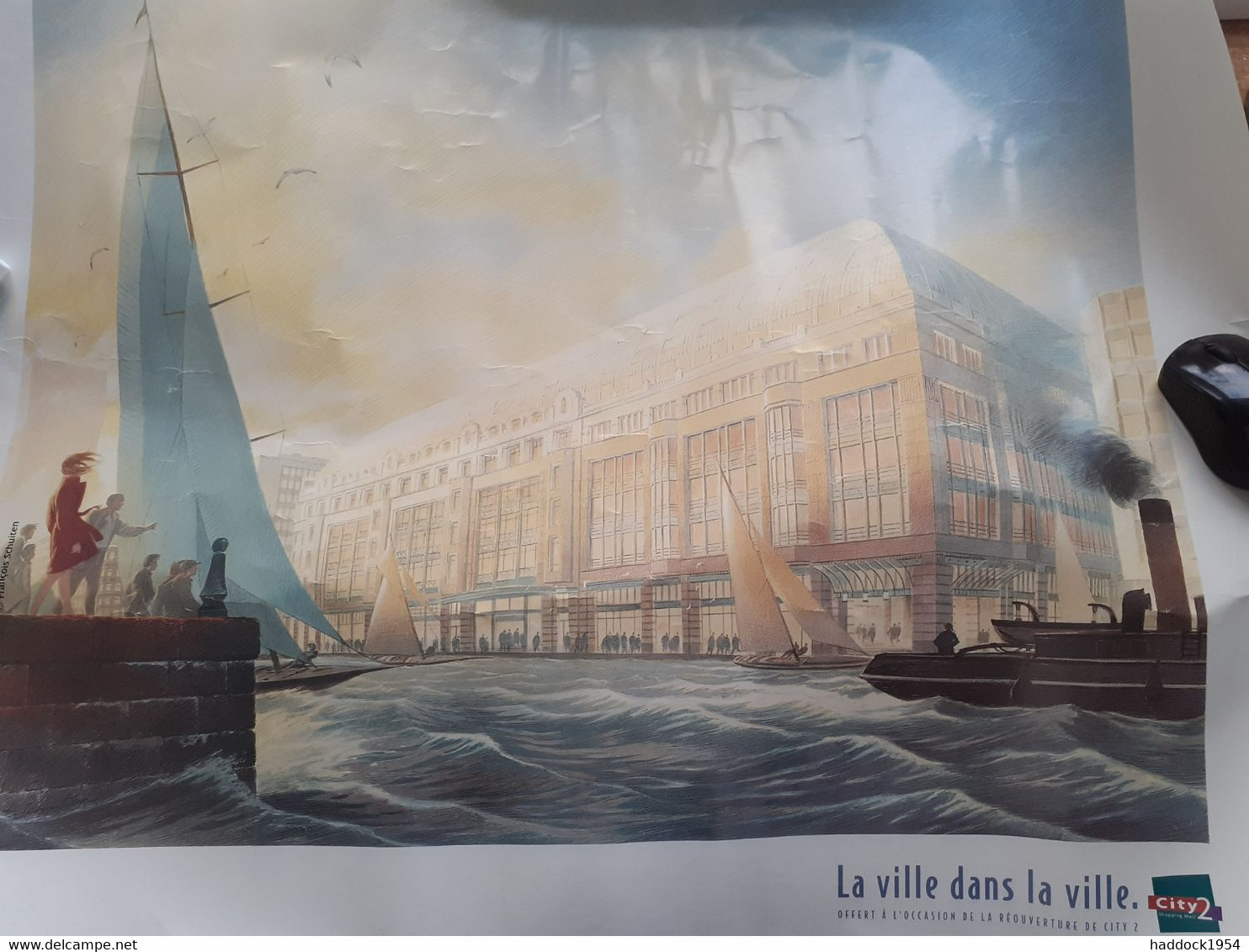 La Ville Dans La Ville FRANCOIS SCHUITEN - Serigraphien & Lithographien