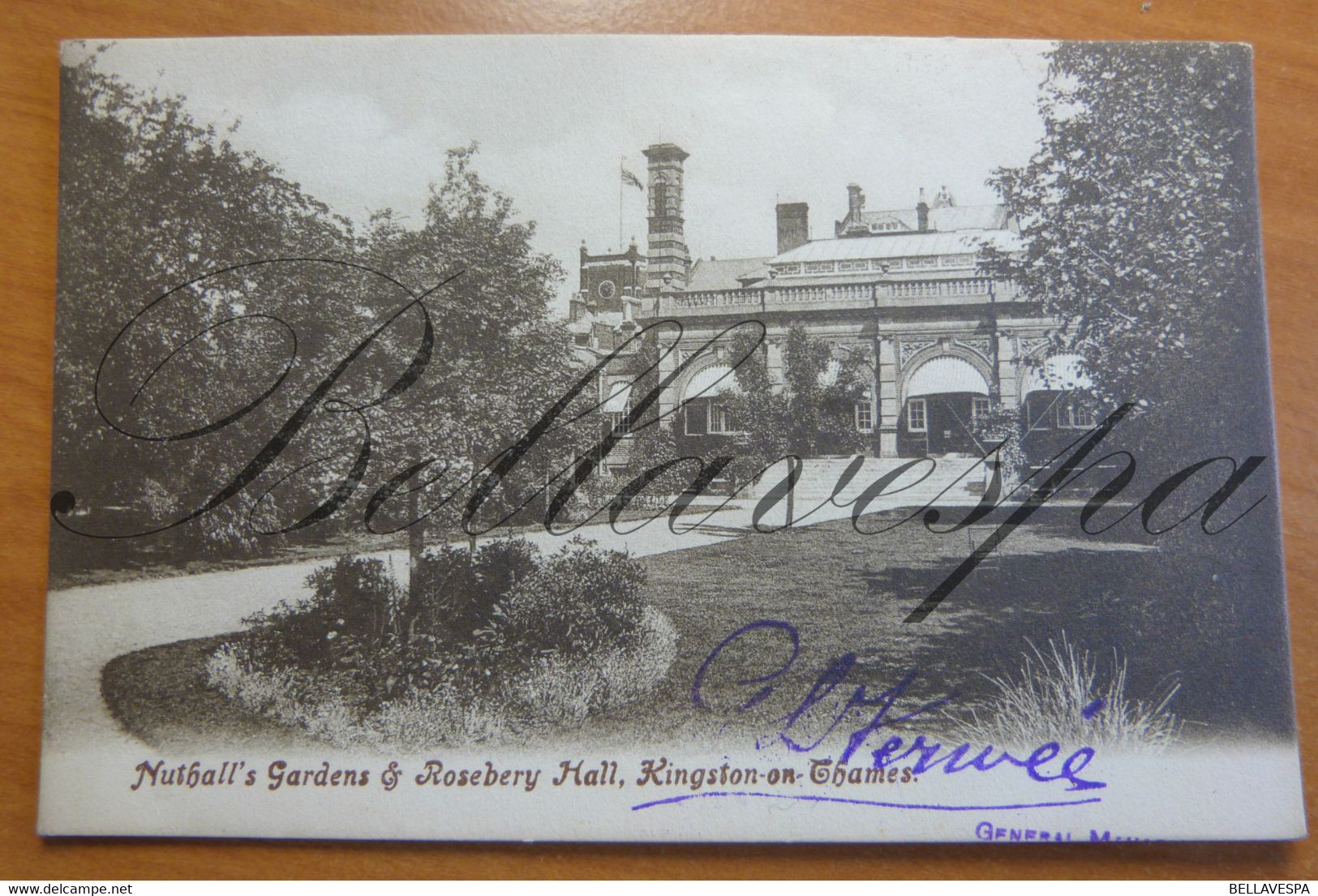 Kingston On Thames. Nuthall's Gardens & Rosebery Hall. - River Thames