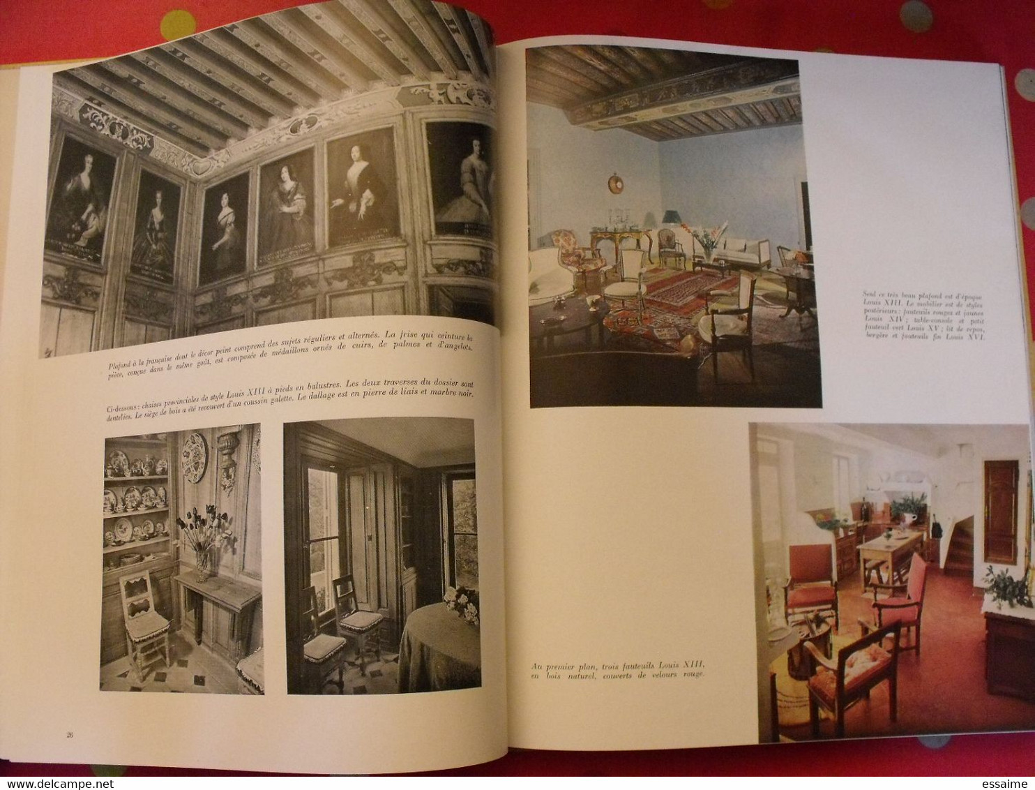 Styles De France "meubles Et Ensembles". Plaisir De France Vers 1950-60. Très Illustré. Beau Livre Avec Emboitage - Décoration Intérieure