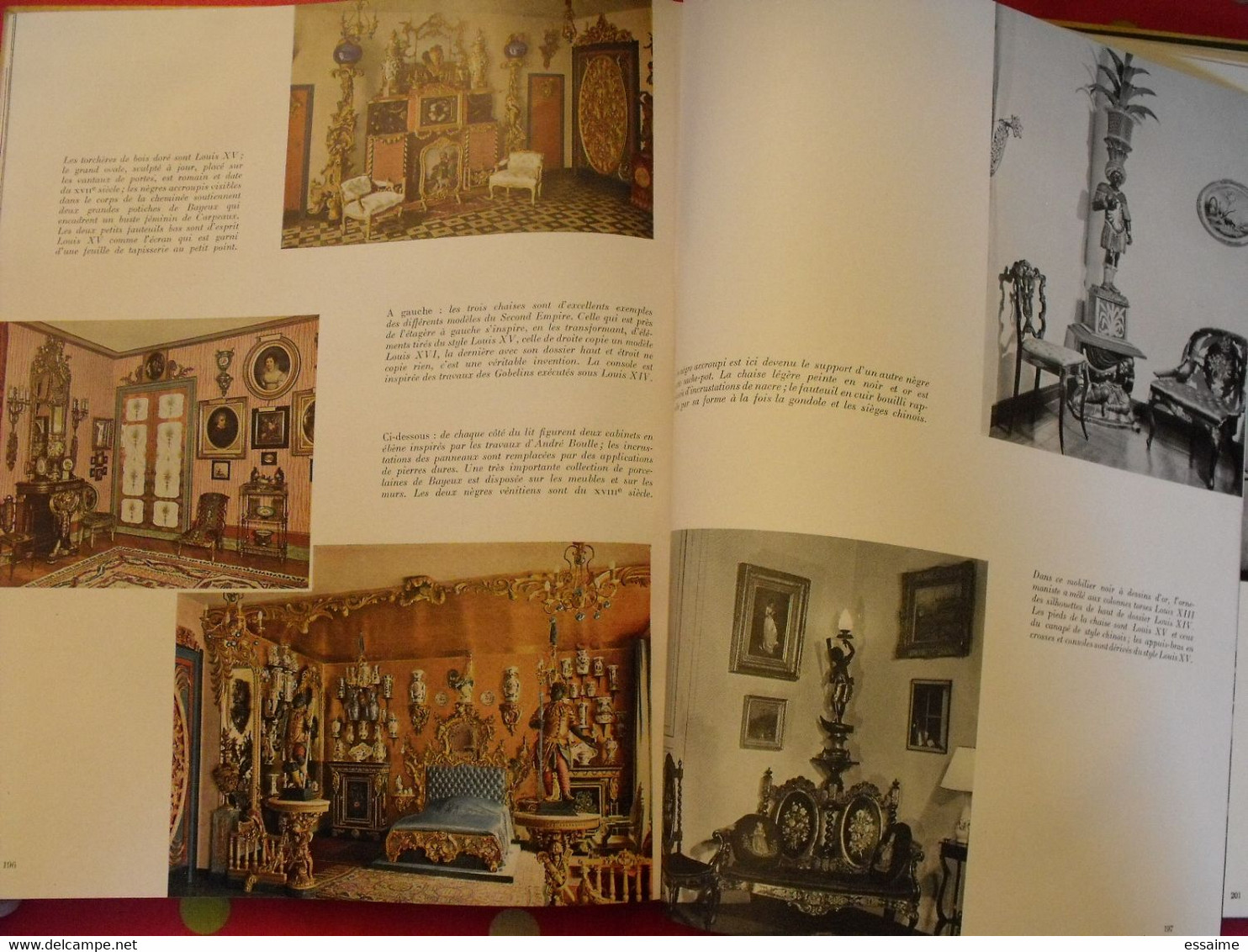 styles de France "meubles et ensembles". plaisir de france vers 1950-60. très illustré. beau livre avec emboitage