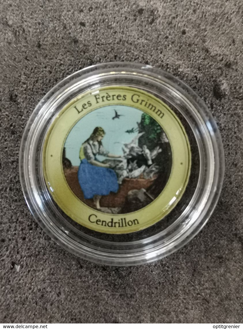 COFFRET LES FRERES GRIMM / 7 * 50 CENTS EURO COLORISES / COLOR COLORED - Variétés Et Curiosités