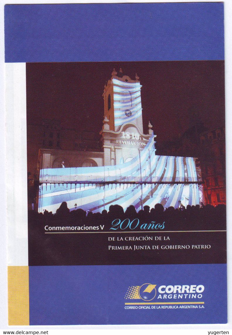 ARGENTINA - 2010 - Leaflet - First National Government Board - Primera Junta De Gobierno Patrio - - Brieven En Documenten