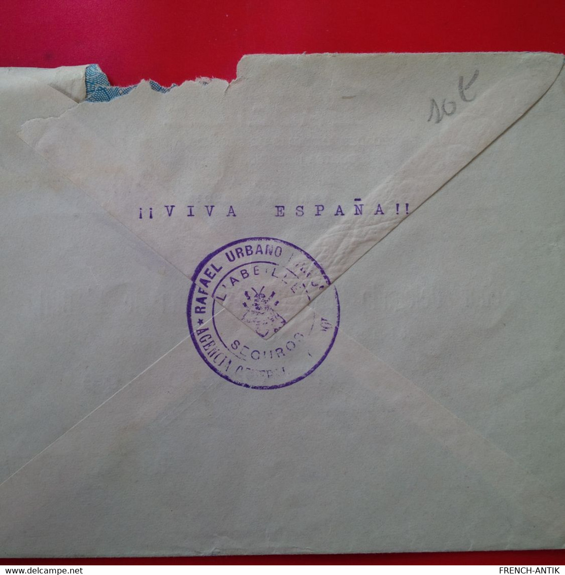 LETTRE MADRID POUR SAN SEBASTIAN L ABEILLE AVEC CENSURA MILITAR 1937 - Lettres & Documents