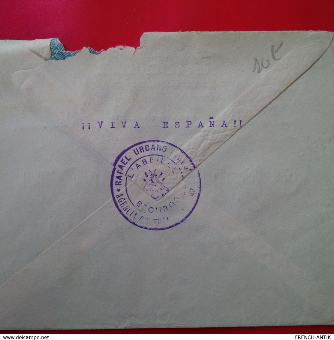 LETTRE MADRID POUR SAN SEBASTIAN L ABEILLE AVEC CENSURA MILITAR 1937 - Covers & Documents