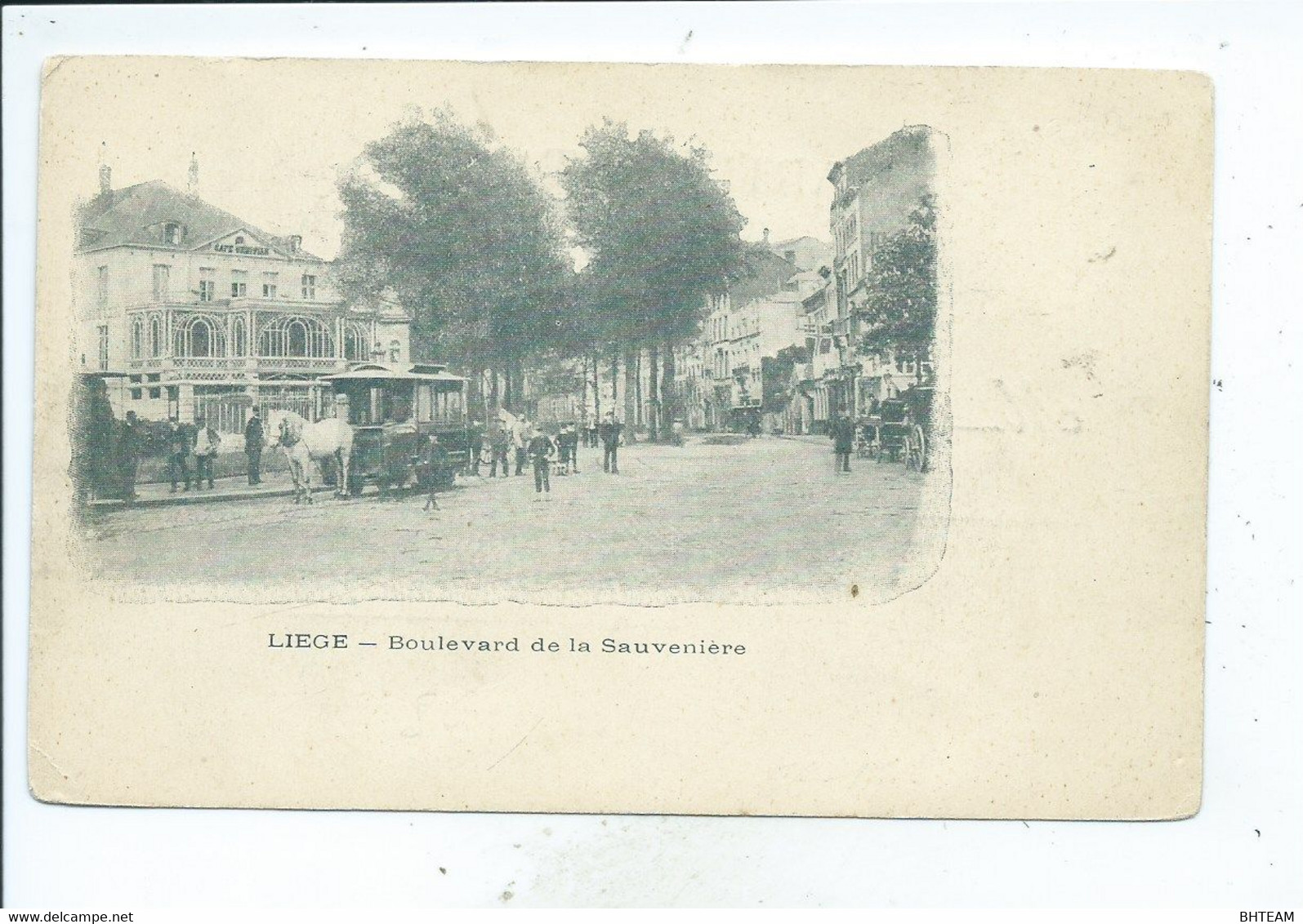 Liège Boulevard De La Sauvenière Tram - Liège