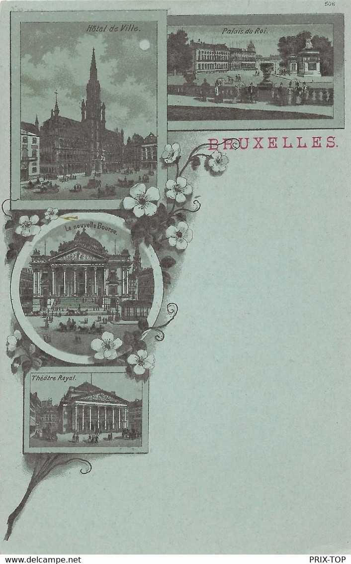 REF4928/ CP-PK Bruxelles Divers Endroits Et Différents édifices MINT - Viste Panoramiche, Panorama