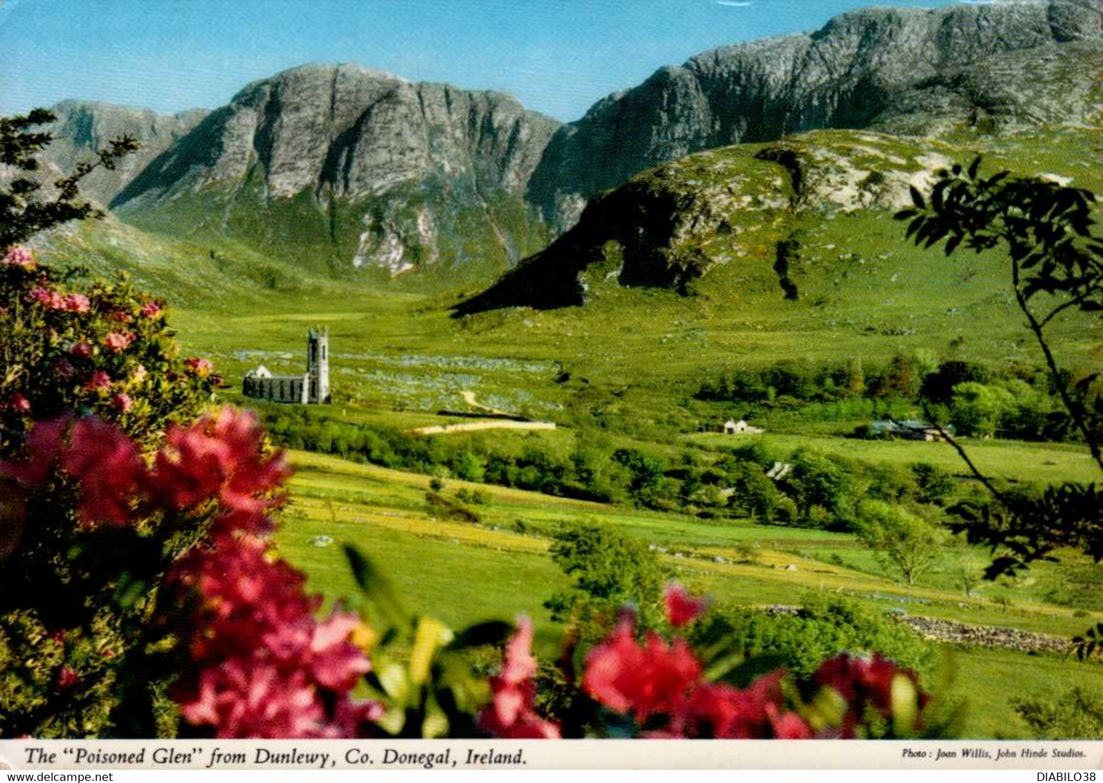 DONEGAL  ( IRLANDE )  THE " POISENED GLEN  "    FROM DUNLEWY - Donegal