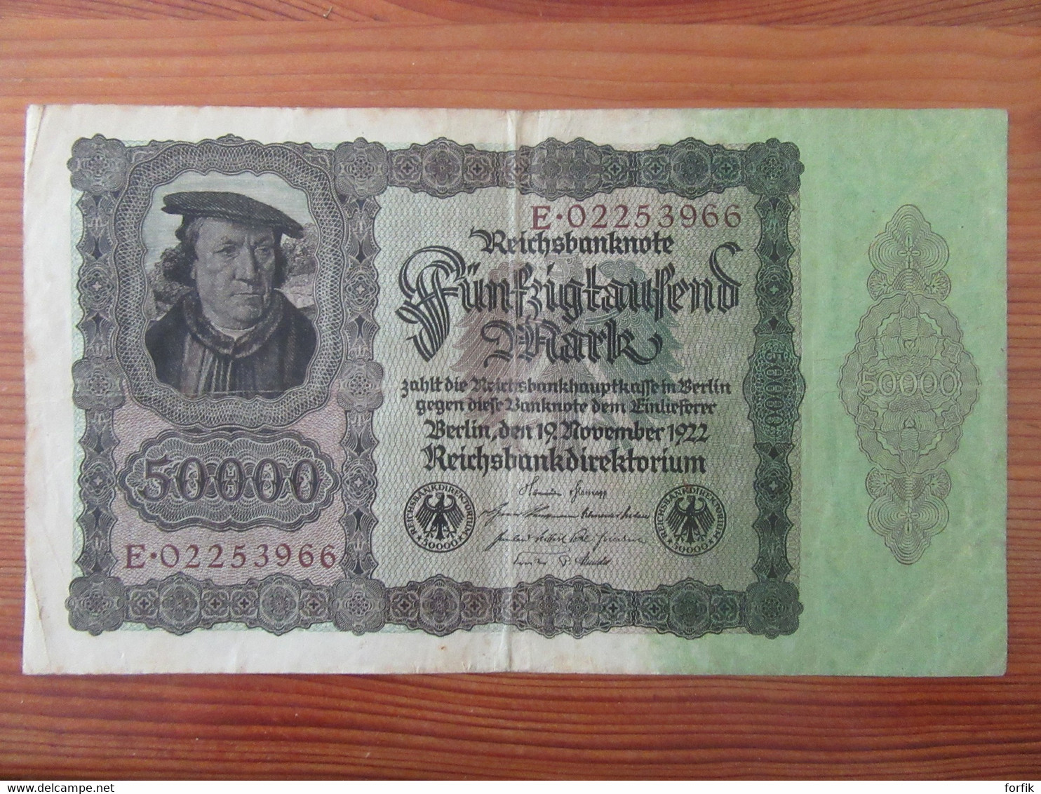 Allemagne - Billet 50 000 / Fünfzigtausend Mark 1922 - 50000 Mark