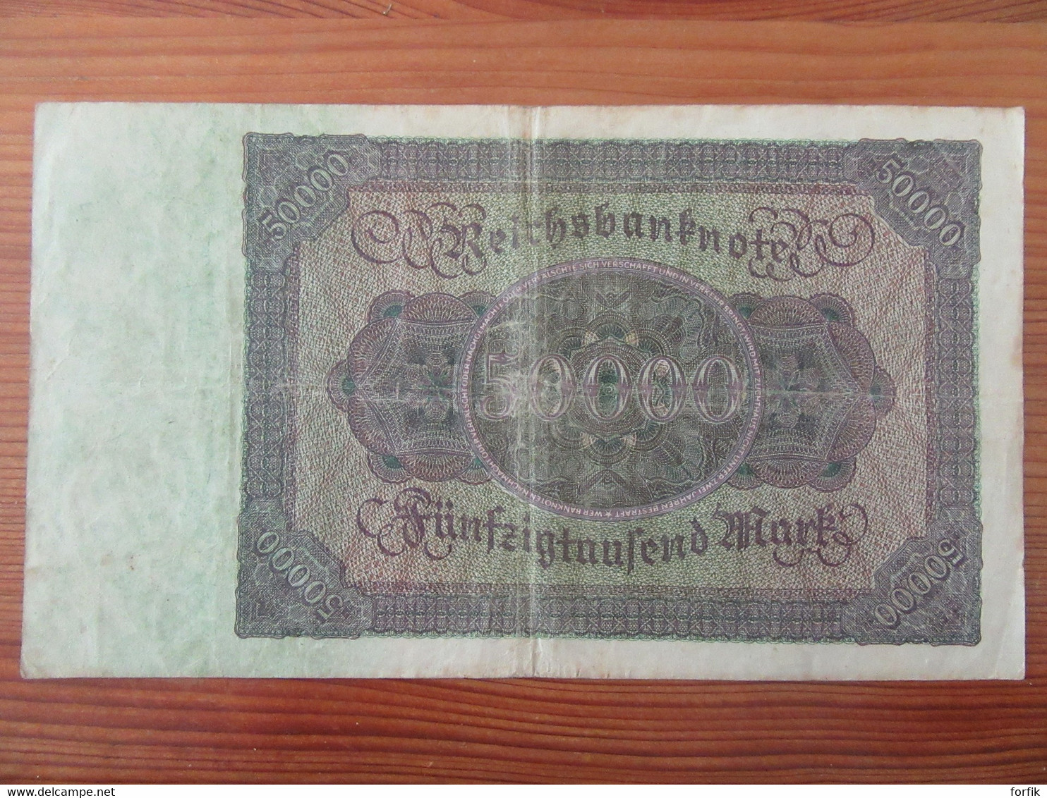 Allemagne - Billet 50 000 / Fünfzigtausend Mark 1922 - 50.000 Mark