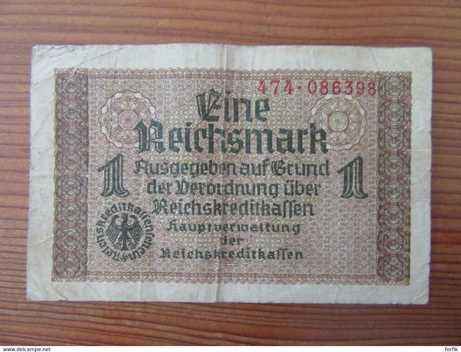 Allemagne - Billet 1 / Eine Reichsmark - Other & Unclassified
