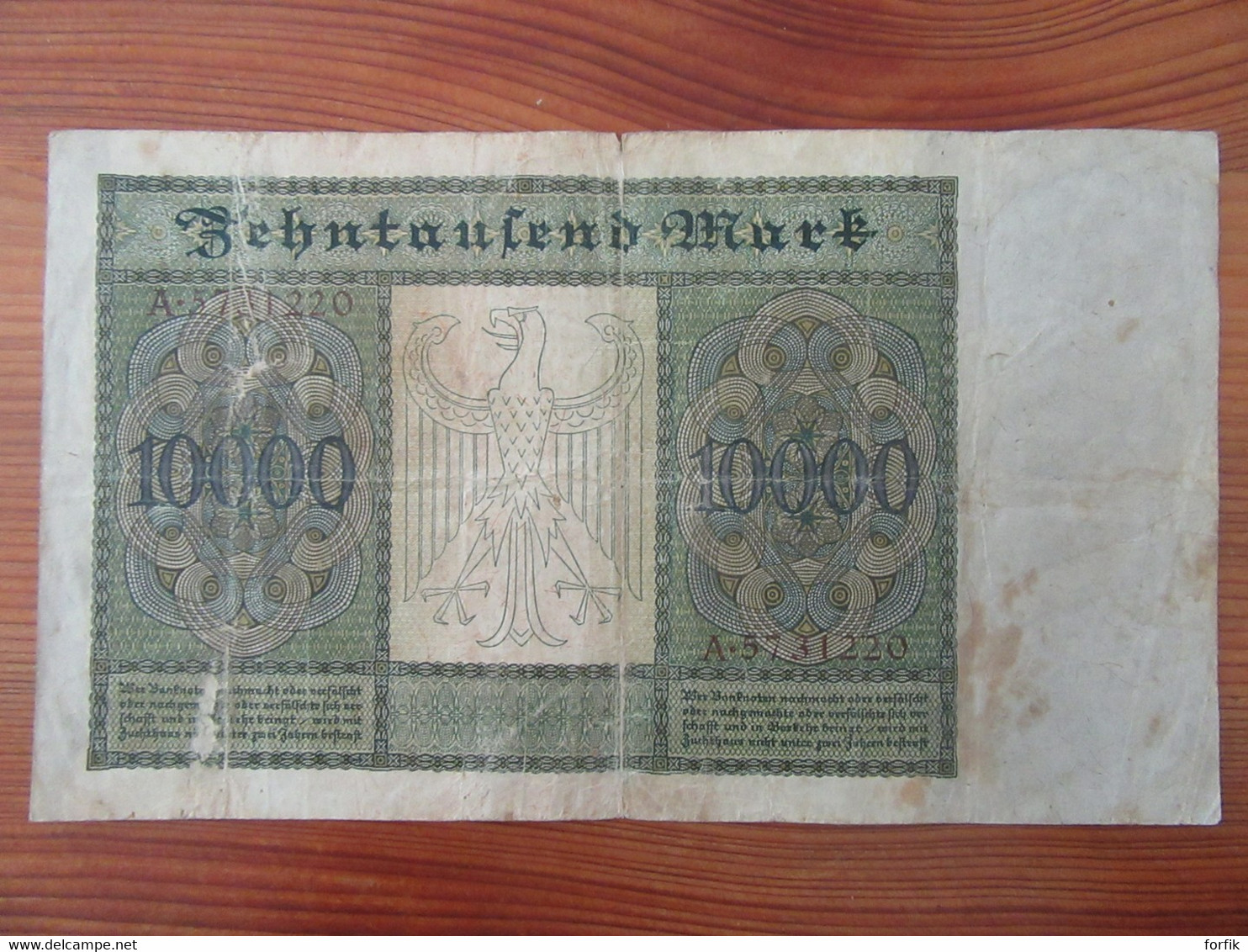 Allemagne - Billet 10 000 / Zehntausend Mark 1922 - 10000 Mark