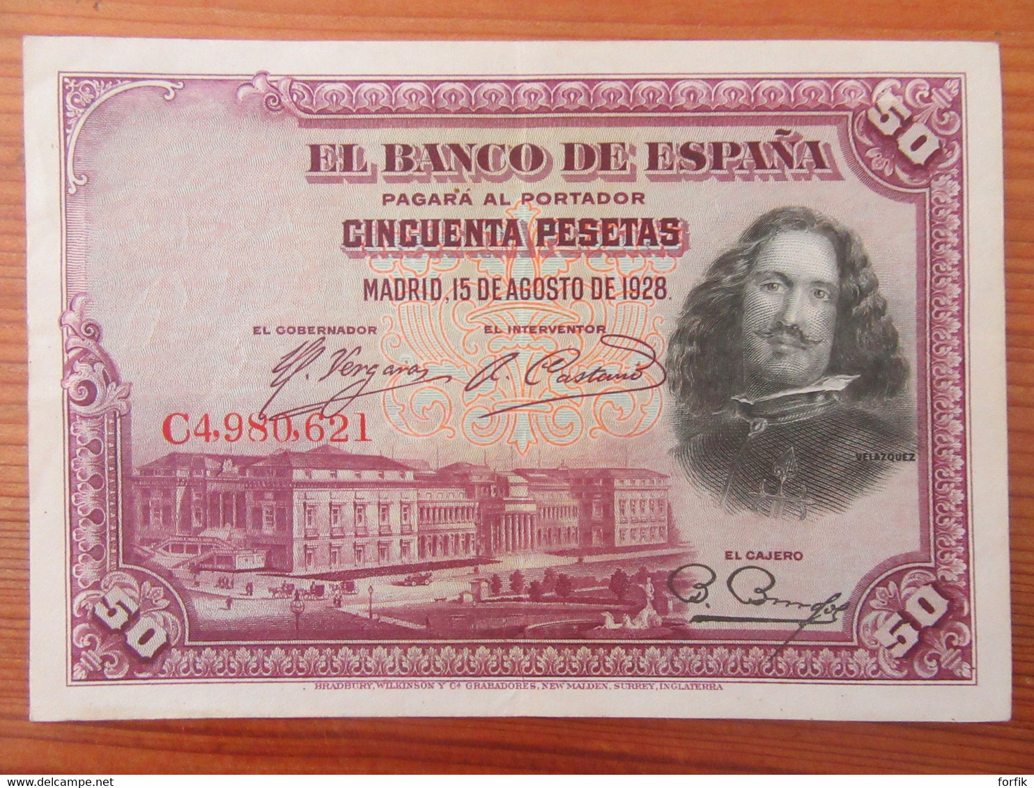 Espagne / Espana - Billet 50 Cincuenta Pesetas 15/08/1928 - 50 Pesetas