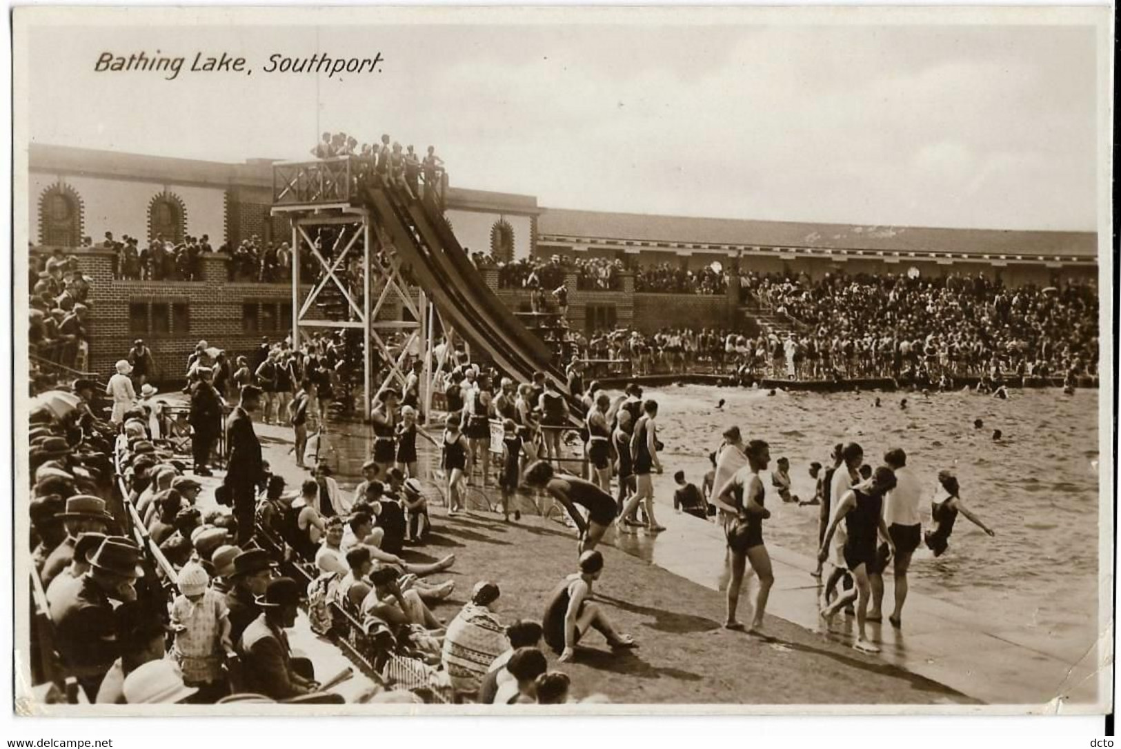 SOUTHPORT  (GB) Bathing Lake, Envoi 1934 - Southport