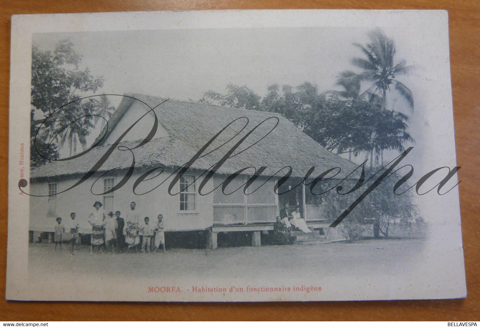 Ile Moorea. Habitation D'un Fonctionnaire Indigène. - Französisch-Polynesien