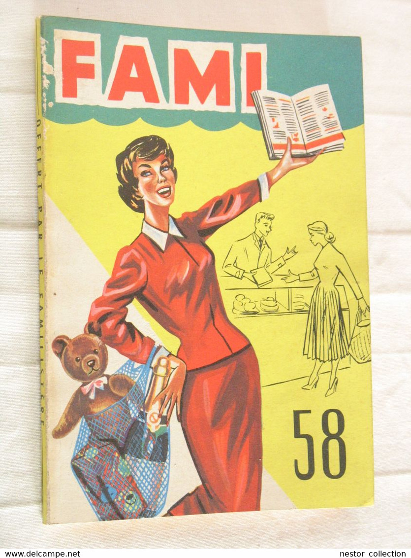 Fami 58 1958 Familistère Cuisine Ouvrages Calendriers Publicités ... - Huis & Decoratie