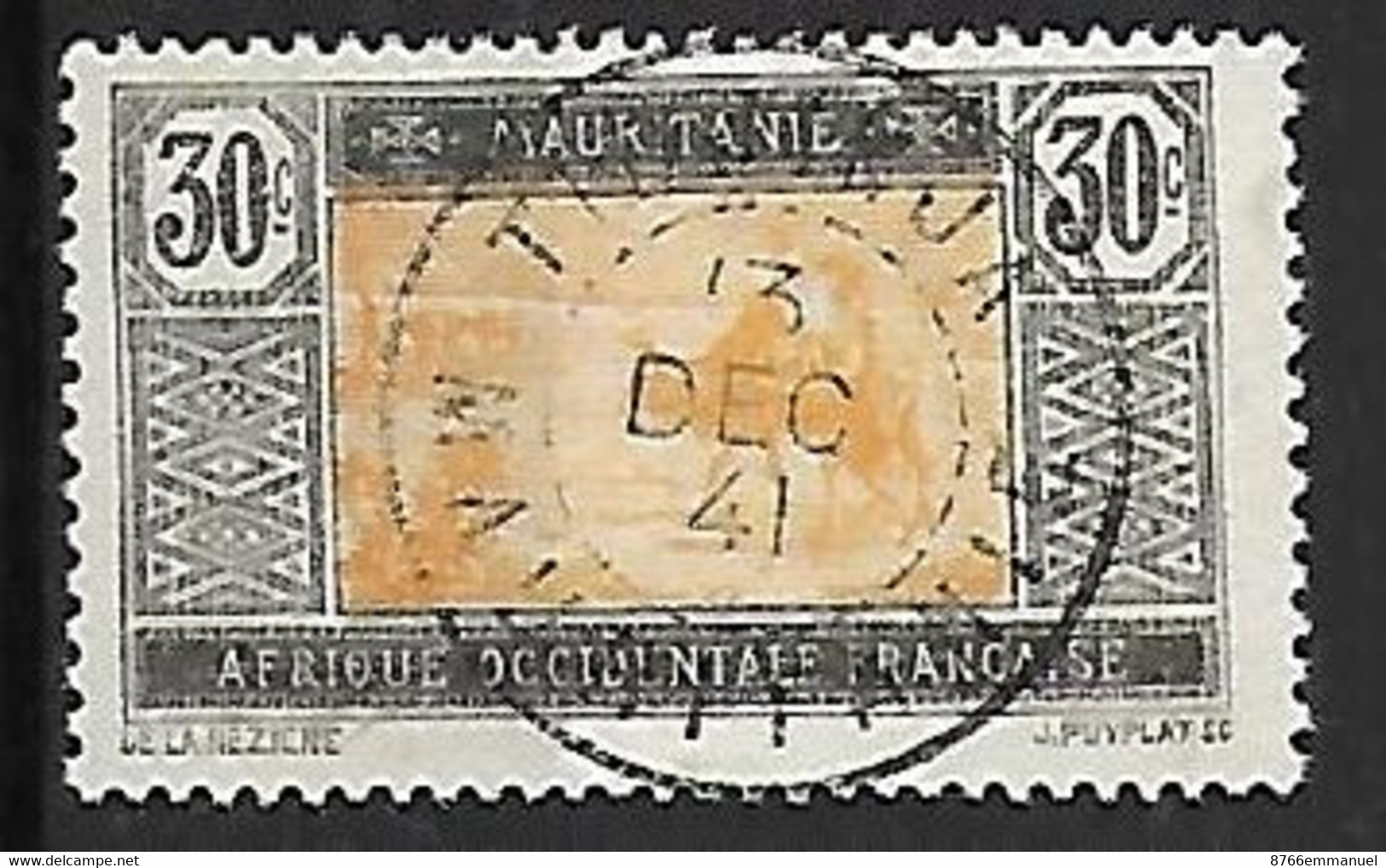 MAURITANIE N°44  Oblitération De Tidjikja - Used Stamps