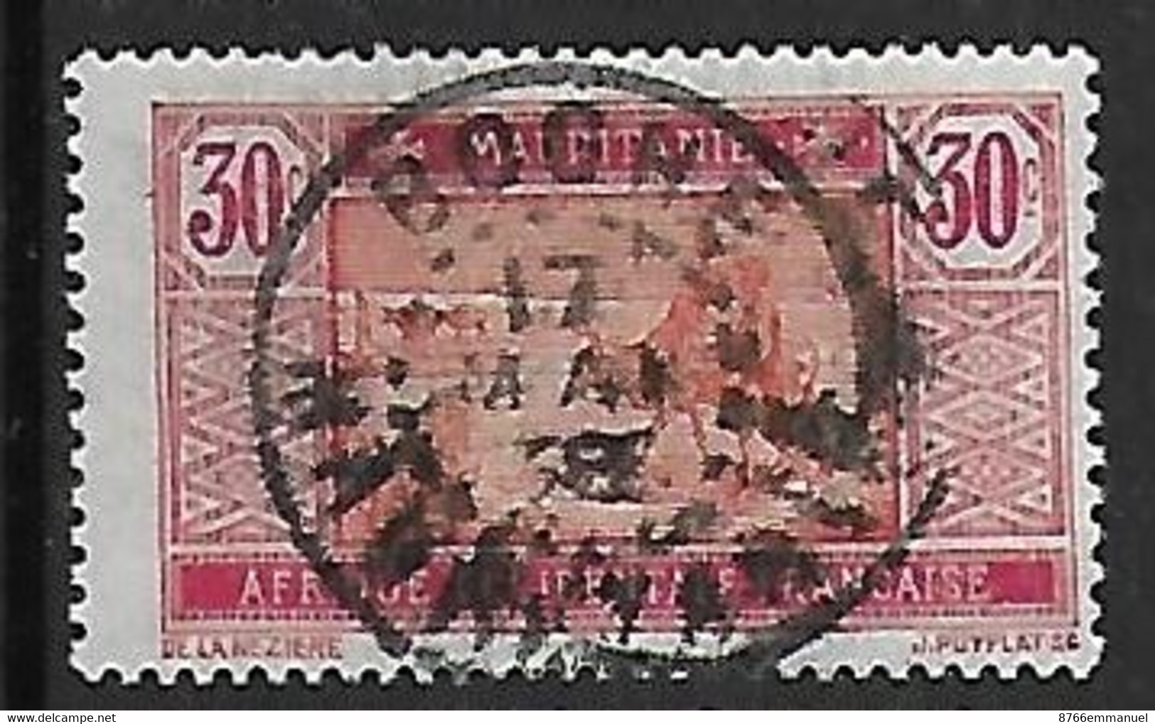 MAURITANIE N°43  Oblitération De Boghe - Used Stamps
