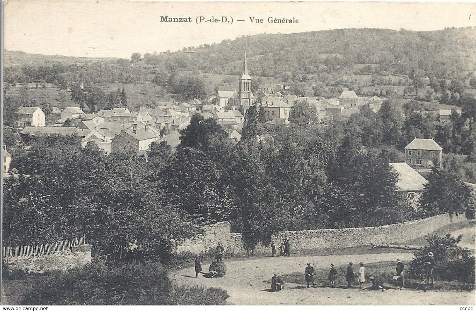 CPA Manzat Vue Générale - Manzat