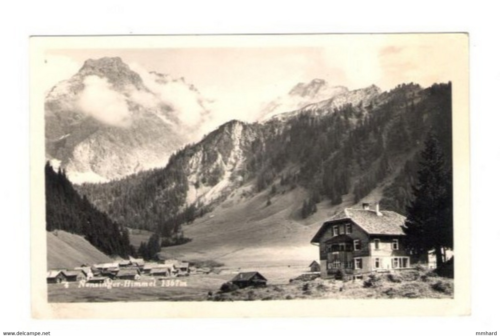 AK Nenzinger Himmel Gel 1951, Vorarlberg Nenzing Gamperdonatal Österreich - Nenzing