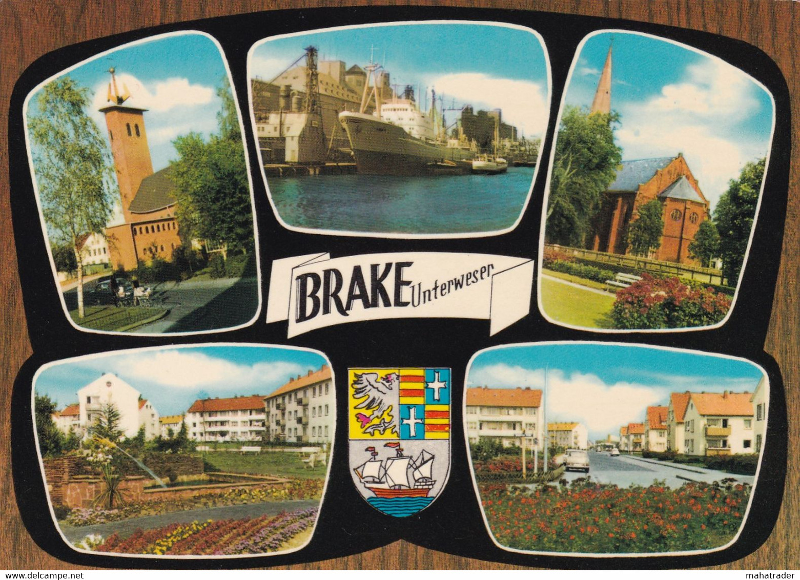 Germany - Brake - Multi View - Mailed 1967 - Brake