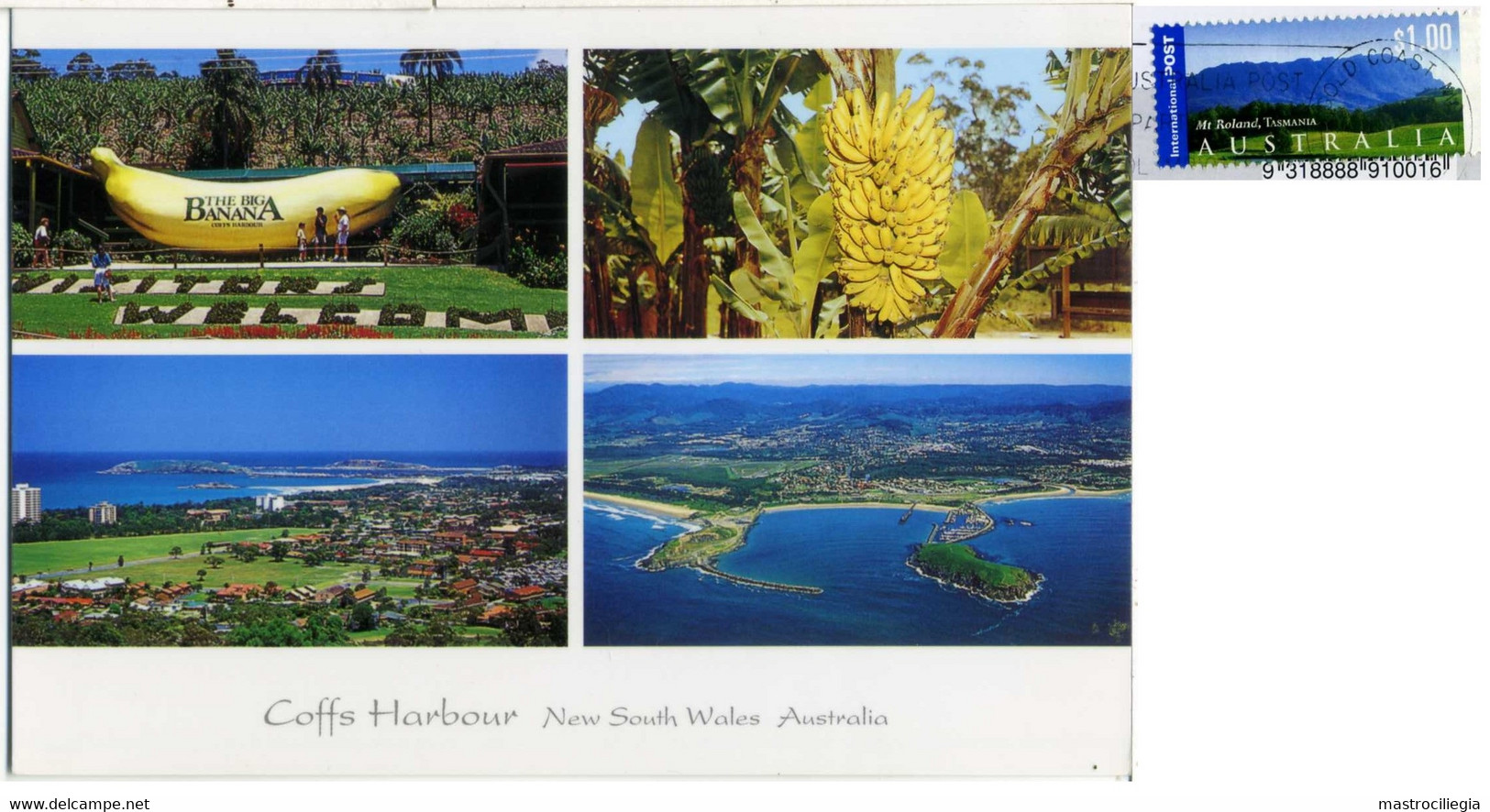 AUSTRALIA  COFFS HARBOUR  NSW  Multiview  The Big Banana  Nice Stamp - Coffs Harbour