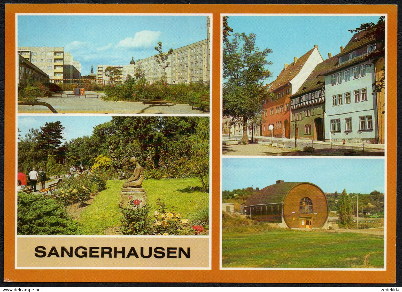 F3610 - TOP Sangerhausen Konsum Gaststätte Neubauten - Bild Und Heimat Reichenbach - Sangerhausen