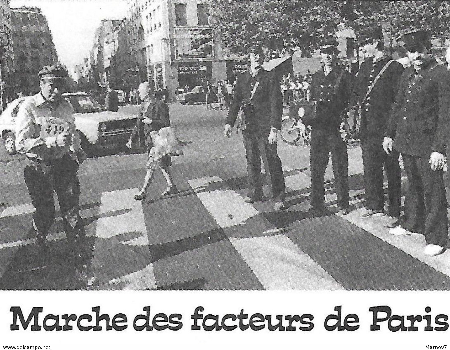 Marche Des Facteurs De PARIS - 11 10 1981 - Patronnée Par Vie Ouvrière - Syndicat C.G.T. - Services Postaux - Poste - Sindacati