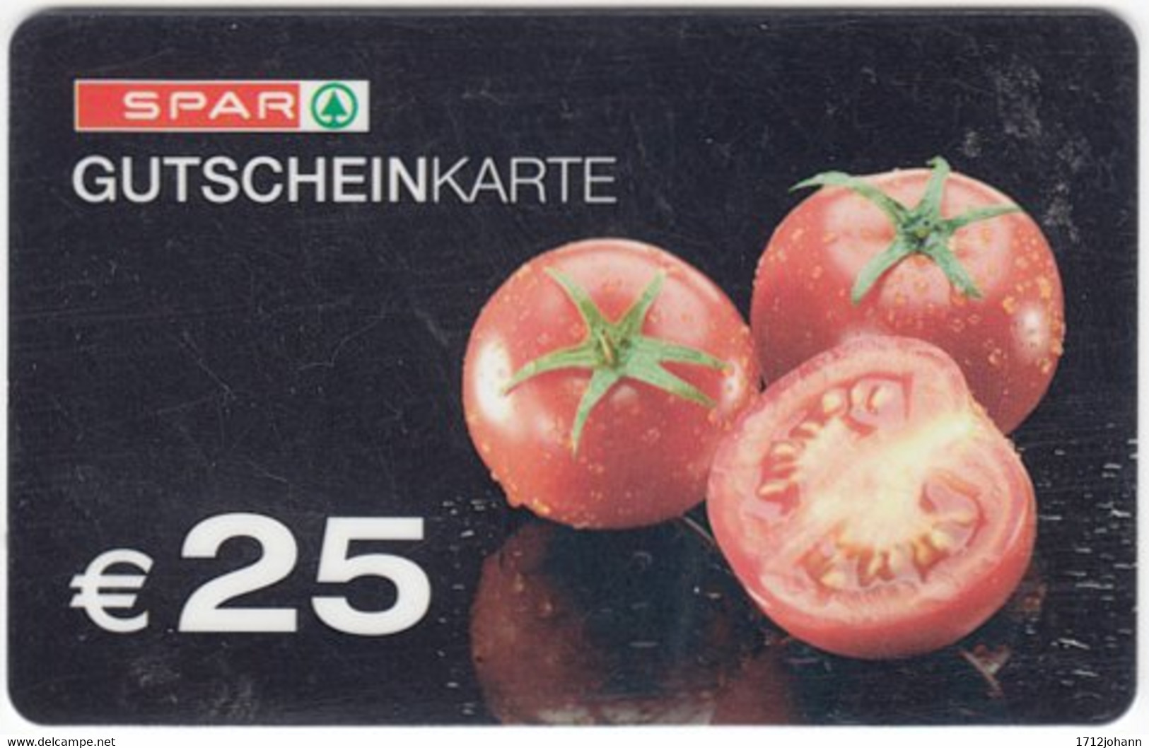Gift Card A-496 Austria - Spar / Supermarket - Used - Gift Cards
