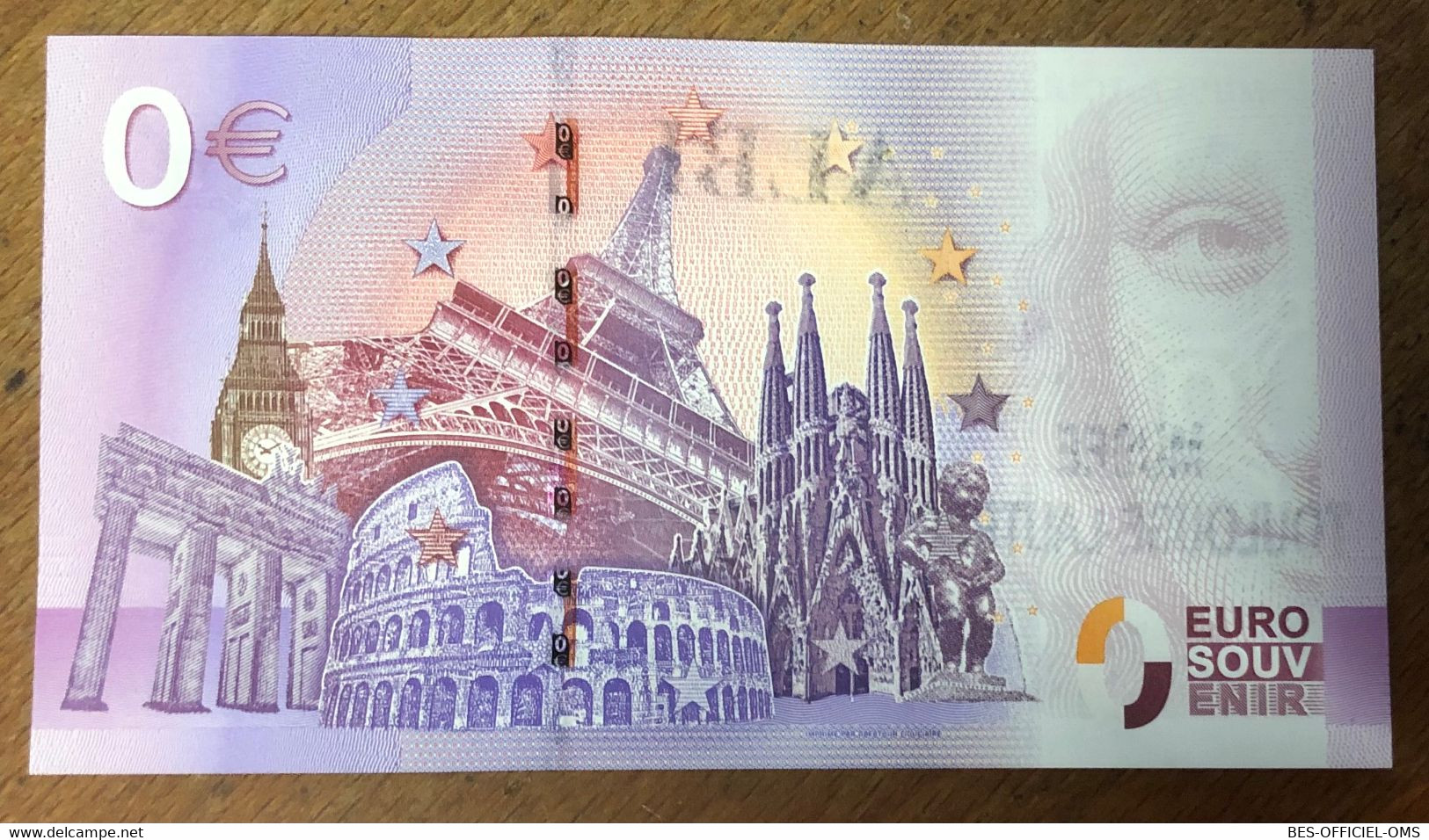 2017 BILLET 0 EURO SOUVENIR DPT 81 ALBI MUSÉE TOULOUSE LAUTREC + 2 TAMPONS ZERO 0 EURO SCHEIN BANKNOTE MONEY BANK - Privatentwürfe