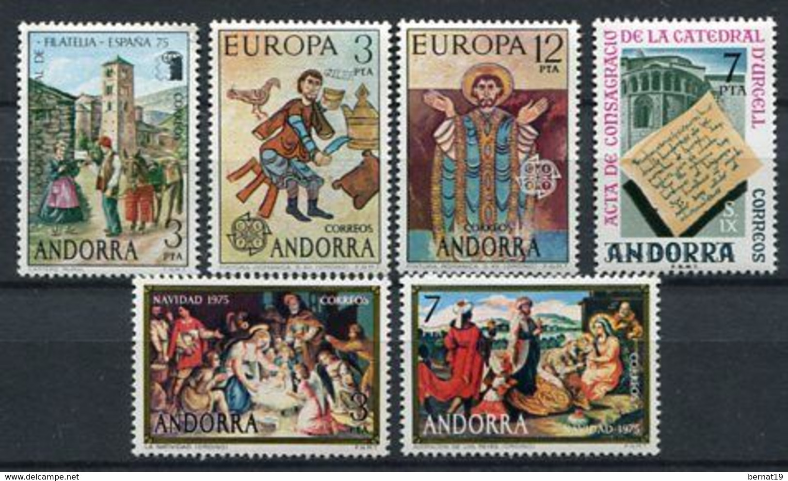 Andorra 1975 Completo ** MNH. - Ongebruikt