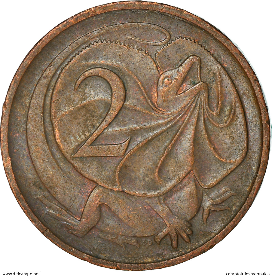 Monnaie, Australie, Elizabeth II, 2 Cents, 1974, TTB, Bronze, KM:63 - 2 Cents